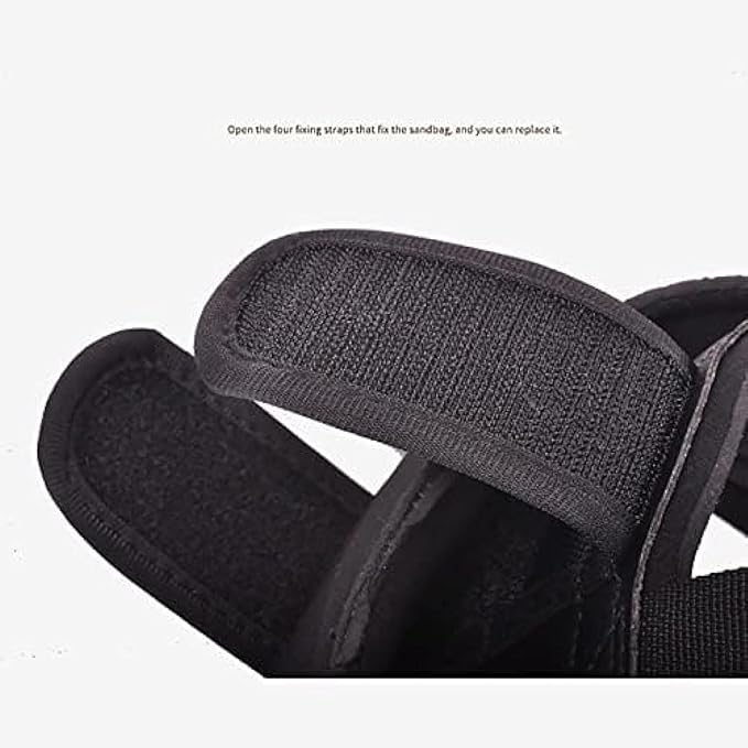 Head Neck Harness for Weight Lifting Training Diverse Workout Adjustable Strap Chin Pad Strength Powerlifting Workout Equipment,Serene16,with 2kg sandbag