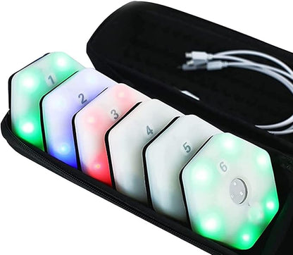 Agile Reaction Fitlight, Sports Reaction Agility Lights Training Kit with App, Improves Reaction Time & Agility for Athletes, Physical Therapists & Fitness Trainers Sports 6lights