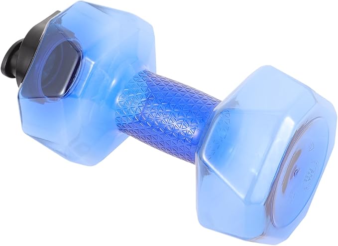 Large Capacity Sports Water Bottle with Hinged Cap and Silicone Seal, Blue Fitness Water Kettle for Running and Outdoor Exercise