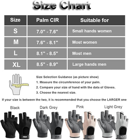 Workout Gloves for Women & Men, Anti-Slip Fingerless Gloves for Weightlifting, Mens Workout Gloves Gym Gloves Fitness Gloves