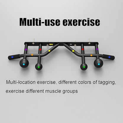Strength Training Horizontal Bar, Indoor and Outdoor Fitness Pull-up Bar, Stable Weight-Bearing 300kg, for Home Gym Wall-Mounted Installation