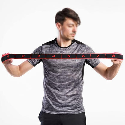 Elastic Exercise Bands, Physical Therapy Bands Yoga Stretching Strap Exercise Accessory Elastic Strap for Home Gym Fitness
