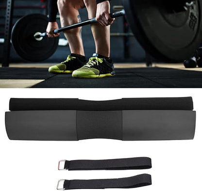 Squat Pad for Barbell | Weight Distribution & Neck Shoulder Protection | Rubber Foam Cushion for Squats/Lunges/Hip Thrusts | Lightweight & Portable Gym Accessory