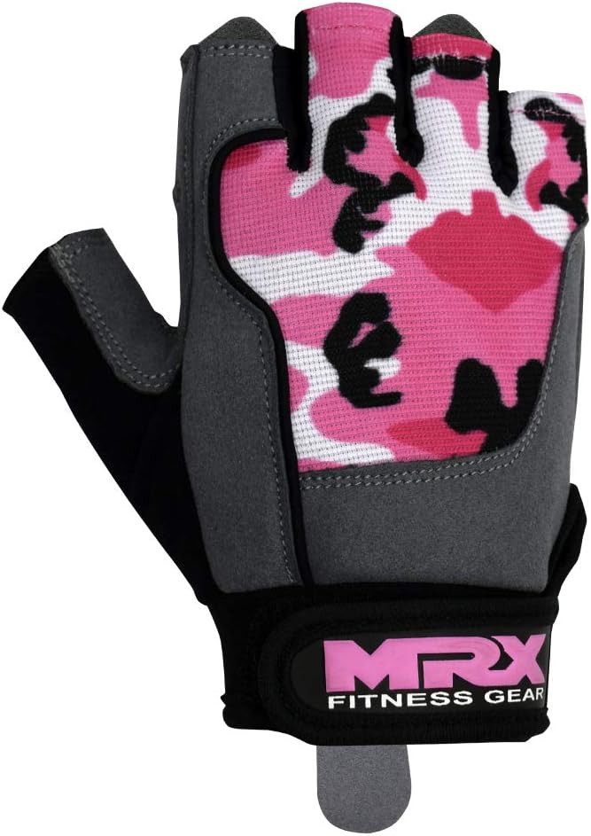 MRX BOXING & FITNESS Weight Lifting/Exercise Grip Gloves for Women, Great for Workouts, Weight Training and More, Pro Series