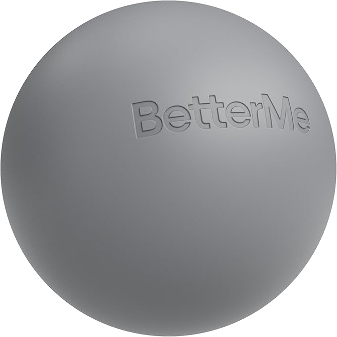 BetterMe Soft Pilates Ball – 8 Inch Mini Exercise Ball for Pilates, Yoga & Core Training – Small Stability Ball for Women – Portable Workout Tool