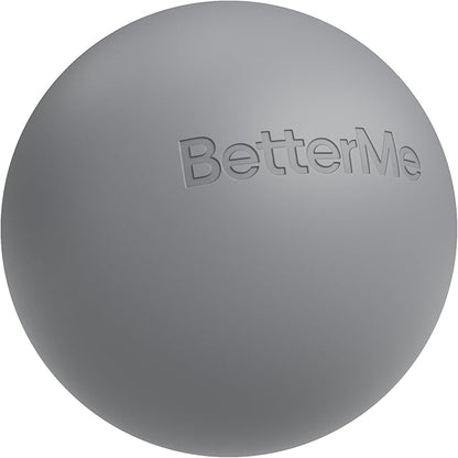 BetterMe Soft Pilates Ball – 8 Inch Mini Exercise Ball for Pilates, Yoga & Core Training – Small Stability Ball for Women – Portable Workout Tool
