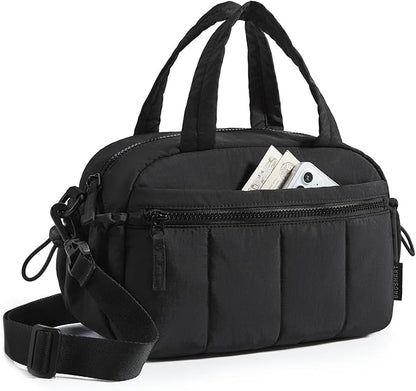 BAGSMART Gym Bag for Women, Duffle Bag for Travel with Wet Pocket, Lightweight Carry on Weekender Duffel, Water Resistant