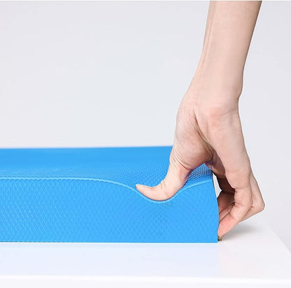 VINGVO Fitness Yoga Balance Mat, Widened Thickened TPE Balance Training Foam Pad High Resilience for Exercise