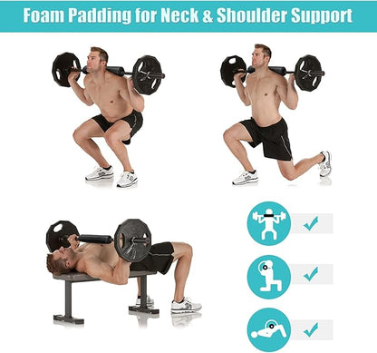 Sponge Barbell Pad Neck Shoulder Protective Pad Perfect for Weightlifting Squats Lunges, #640, NIZUUONEk3eafcdyhv