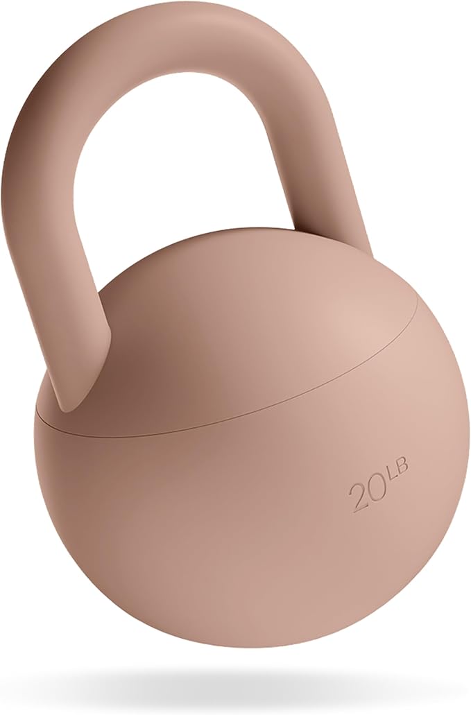 Bala Kettleball, Soft Kettlebell for Women - Kettlebells Strength & Core Training Equipment for Home Gym Workouts - Anti-Slip Grip Exercise Weights with Cushioned Impact-Resistant Base