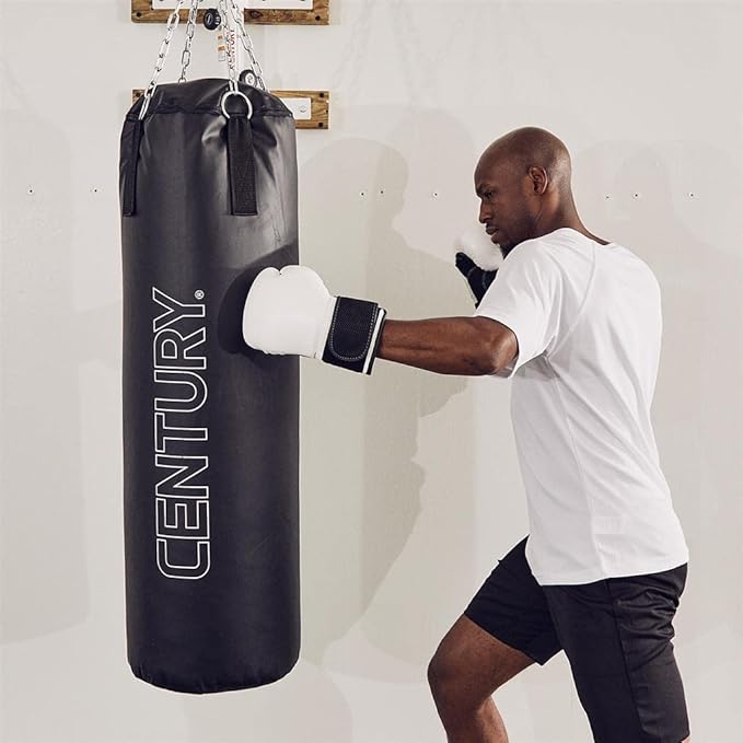 Century Hanging Punching Bag | Vinyl Boxing Bag | Made in USA | MMA, Karate, Judo, Muay Thai, Kickboxing Training Bag for Home or Gym