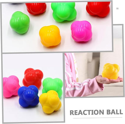 BESPORTBLE Hexagonal Reaction Ball Durable Fitness Ball for Agility and Coordination Training for Home Use for