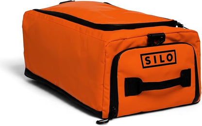 SILO Crew Drop One 26L Ultramarathon Bag - Organize Gear Efficiently for Training Racing Work, Travel - Optimized Storage: Pockets/Compartments for Easy Access Athletes Marathon Fitness Bright Orange