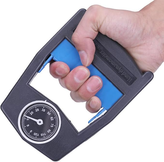 Grip Strength Tester, Hand Grip Dynamometer, Handheld Measurement Meter Mechanical, Grip Strength Trainer, Hand Workout Tool Gift for Men Women