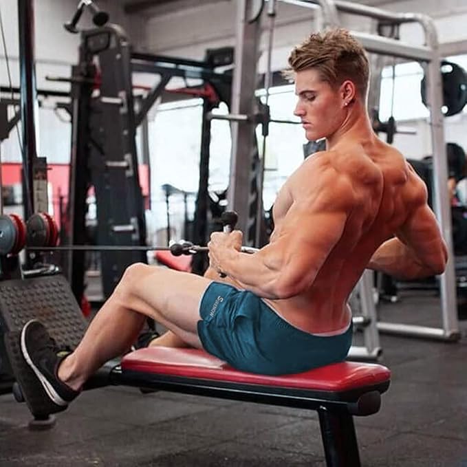 Surenow Mens Running Gym Shorts 3 Inch Breathable Lightweight Athletic Sport Shorts Training Workout Shorts with Pockets