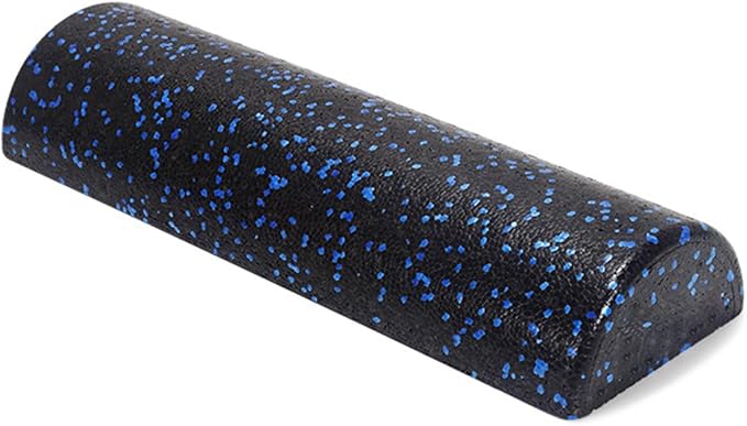 Foam Pilates Roller Exercise Rollers Deeply Tissue Muscle Massage Semicircle Design Muscles Pilates Massage Roller Block Muscle Relaxation Tool