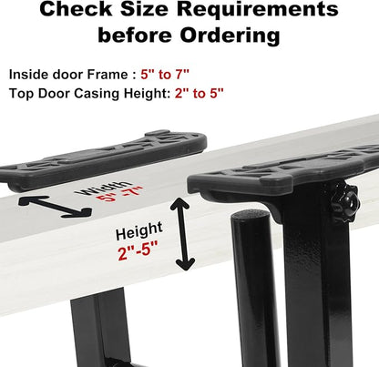 Upgrade Pull Up Bar for Doorway - Portable Strength Training Pull Up Bar Handles, Multi-functional Home Gym Fitness Equipment