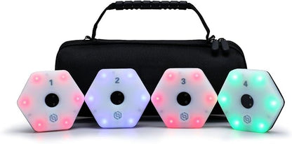 Reaction Training Light Speed Agility Improvement Reaction Lights Training Pods for Soccer Basketball Boxing Training