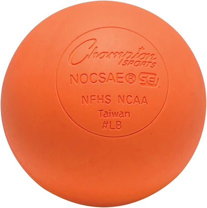 Champion Sports Lacrosse Balls & Rhino Skin Balls – Official Size, SEI Certified, Multiple Colors