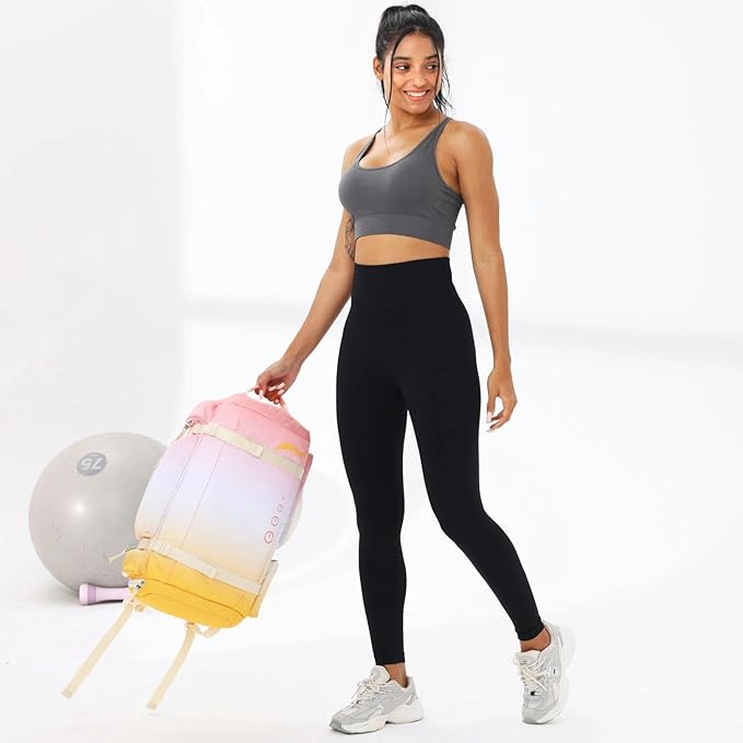 BE SMART 2 in 1 Convertible Gym Duffel Bags with Shoes Compartment-32L Waterproof Extra Large Workout Backpack for Gym Women, Heavy Duty Sports Duffle Backpacks for Travel, Hiking, Camping, Carry on