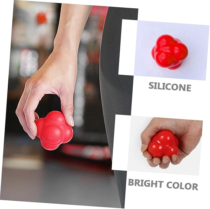 Totority Agility Training Hexagonal Reaction for Fitness and Coordination Silicone for Indoor Exercise Bright for Enhanced Visibility for Speed and Training