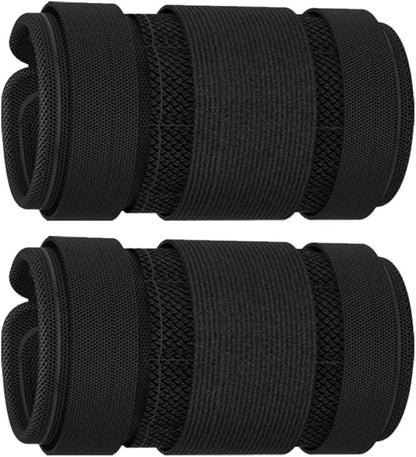 Toyvian Adjustable Running Ankle Weights with Steel Plate 1 Pair 1kg Leg Weights for Women Men Sandbags for Fitness Exercise and Strength Training