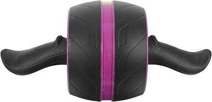 Automatic Rebound Ab Roller Wheel with Wide Non-slip Handles and Extra Mat for Home Fitness Core Strengthening and Injury Prevention Suitable for Beginners and Advanced Users