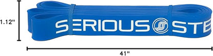 SERIOUS STEEL FITNESS Assisted 41" Pull-Up Band, Resistance & Stretch, Powerlifting & Pull-up Assist Loop (Single Band)