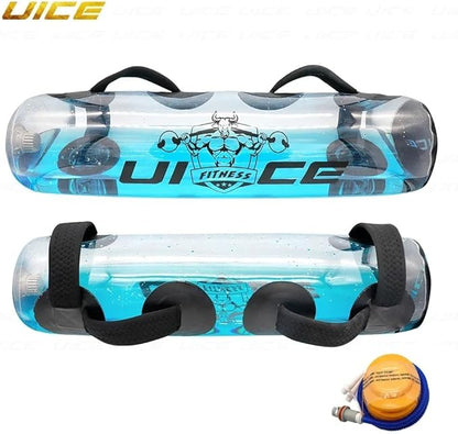 UICE Heavy Duty Adjustable Aqua Bag Ultimate Core and Balance Workout-Sandbag Alternative Portable Stability Fitness Equipment for Training Ball Shape Home Outdoor Water Weights Sandbag Alternative