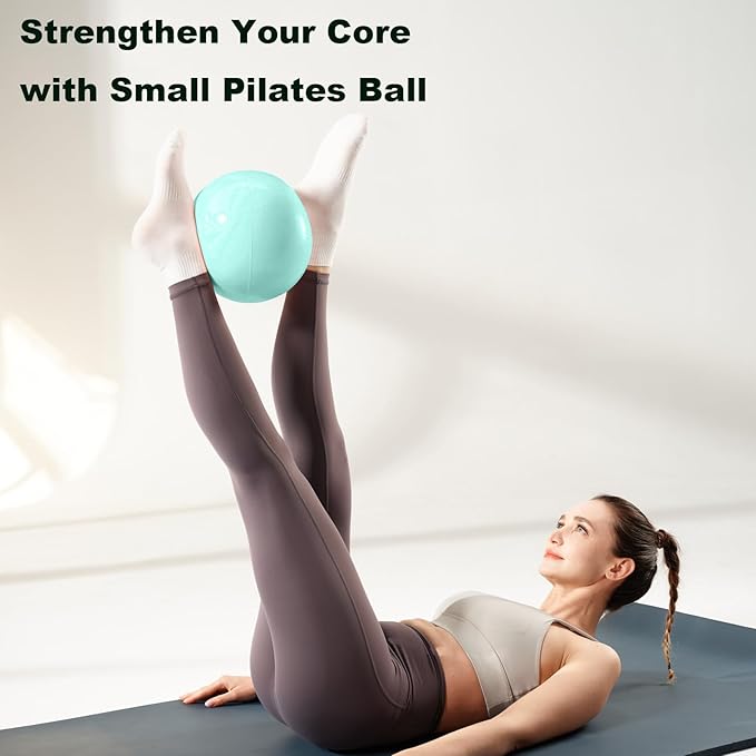 Exercise Ball for Workouts, Anti-Burst and Slip Resistant Yoga Ball for Gym Fitness and Physical Therapy