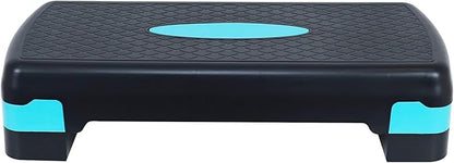 Fitvids Adjustable Workout Aerobic Stepper Step Platform Trainer, 27-Inch, Multiple Colors