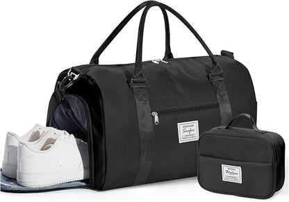 Gym Bag Womens,Travel Duffel Carry on Bag Sport Tote Bag Weekend Overnight Bag