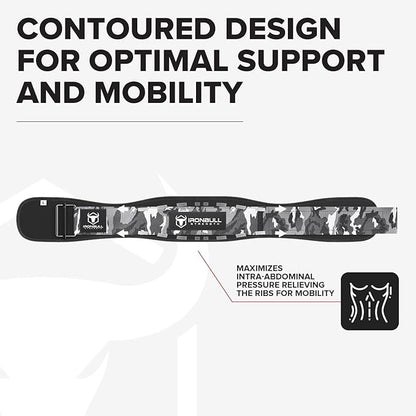 Weight Lifting Belt for Men and Women - Great for Squats, Deadlift, Lunge, Exercises and Training - Best for Olympic, Cross-Training and Bodybuilding Workout