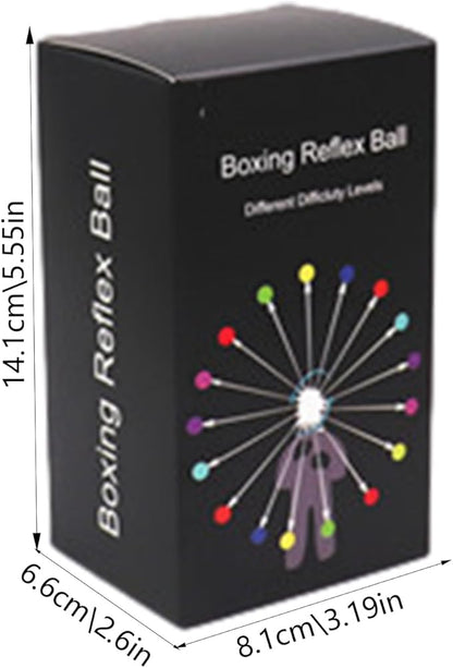 Erice Boxbollen, Boxing Reflex Ball for - React Reflex Balls on String with Headband, boxbollen Original - Improve Hand Eye Coordination, Punching Speed, Fight Reaction, pornographic
