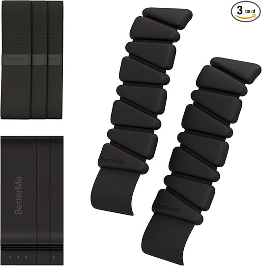 BetterMe Pilates Travel Kit – Pilates Loop Bands, Weight & Resistance Bands – Portable Pilates Kit for Women – Compact Home & Travel Workout Equipment Set