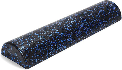 Foam Pilates Roller Exercise Rollers Deeply Tissue Muscle Massage Semicircle Design Muscles Pilates Massage Roller Block Muscle Relaxation Tool
