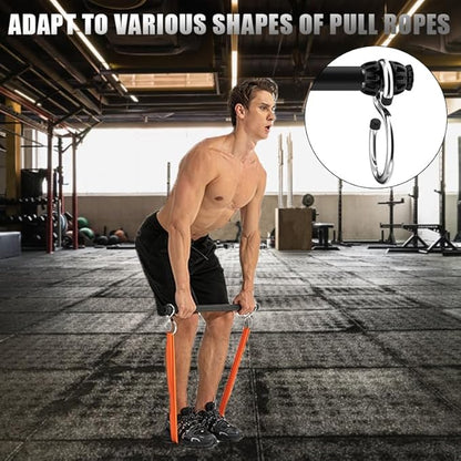 Resistance Band Bar, Portable Pilates Bar with Resistance Bands Home Gym Workouts Stick Squat Yoga Pilates Flexbands Kit for Full Body Shaping
