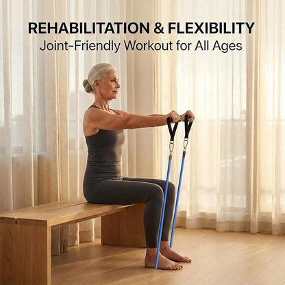 VEICK Resistance Bands, Exercise Bands, Workout Bands, Resistance Bands for Working Out with Handles for Men and Women, Exercising Bands for Fitness Weights Work Out at Home