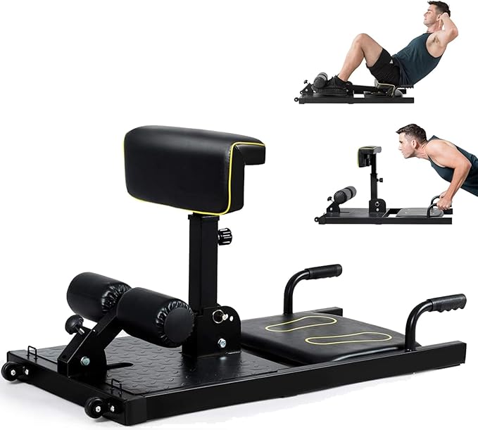Multi-Functional Home Gym Machine with Adjustable Height and Cushion, Sissy Squat, Push-ups, Sit-ups, Rope Exercises, and More - Enhance Your Fitness with Our 8-in-1 Workout Solution