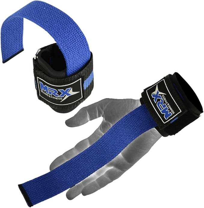 MRX Lifting Strap for Weightlifting Deadlift Straps for Powerlifting with Wrist Wrap Support for Strength Training Bodybuilding Wrist Straps for Weight Lifting|