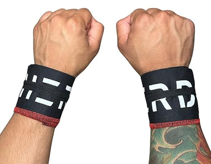 Adjustable Wrist Wraps for Cross Training, Olympic Lifting, Strength Training, WOD Workouts - Strong Wrist Support for Men and Women - One Size Fits All Men and Women
