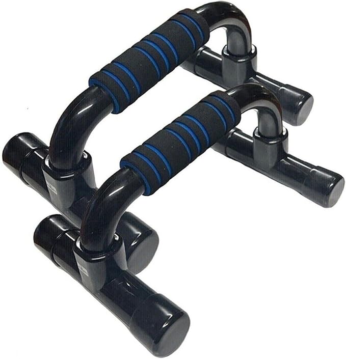 Push Up Bar. Home Workout Equipment Pushup Handle with Cushioned Foam Grip and Non-Slip Sturdy Structure for Men Women