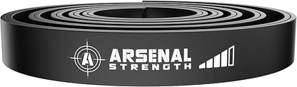 ARSENALSTRENGTH Resistance Band for Weightlifting, WOD, Pull-up, Powerlifting, Stretching, Strength Training - for Men & Women