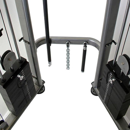 TKO Functional Trainer 9050 - Black Steel Functional Trainer with 420 lbs Resistance