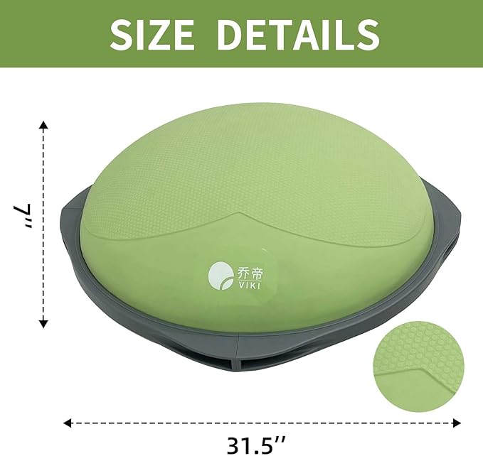 Half yoga ball, stable ball for fitness, core stability training for family fitness exercise, skid equipment for training， exercise equipment