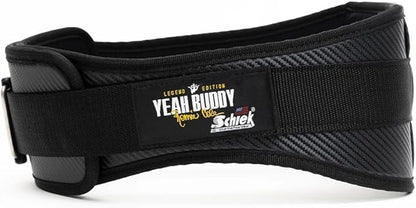 Schiek Sports Ronnie Coleman 4006 Weightlifting Belt - Lumbar Support Weight Lifting Belt - Carbon Fiber and Nylon