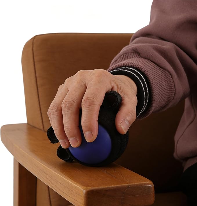 Rehab Exerciser Hand Squeeze Ball, Grip Strength Trainer, Effective Forearm Strengthener Exercisers for Hand and Finger Exercise