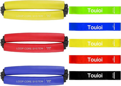 Hip & Core System, Resistance Loop to Stretch, Core Fitness Glute Workout Bands