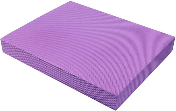 Estink Fitness Yoga Balance Mat, Professional TPE Yoga Balance Training Foam Pad Flat Support Soft Cushion Knee Pad High Rebound Exercise Fitness Yoga Mat for Yoga Flat Support Fitness Exercising