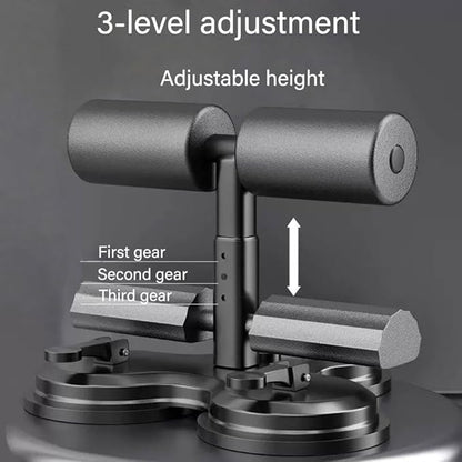Ab Training Auxiliary Device, 2025 Upgrade 3 Suction Cups, Sit Up Machine, Multi-functional Adjustable Ab Trainer Equipment, Ab Workout Equipment for Home & Gym